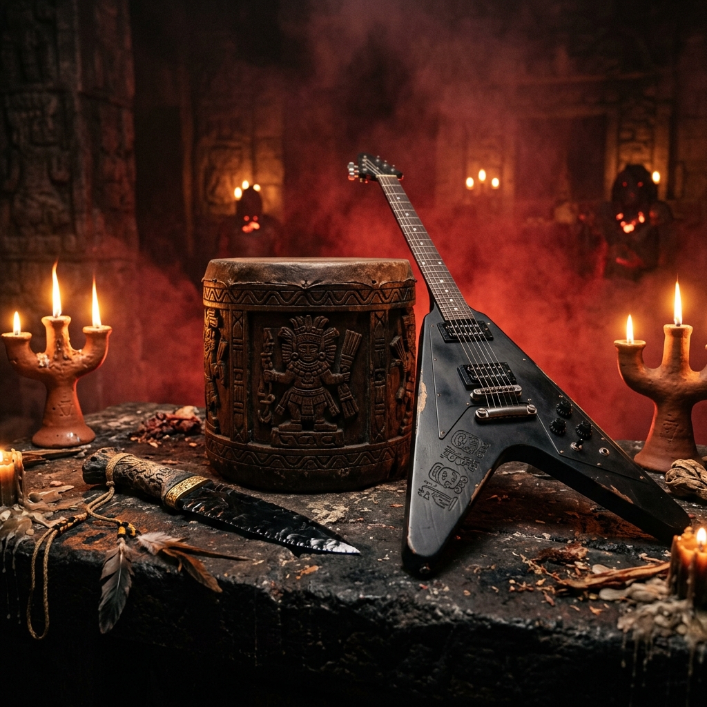 Cemican metal prehispánico