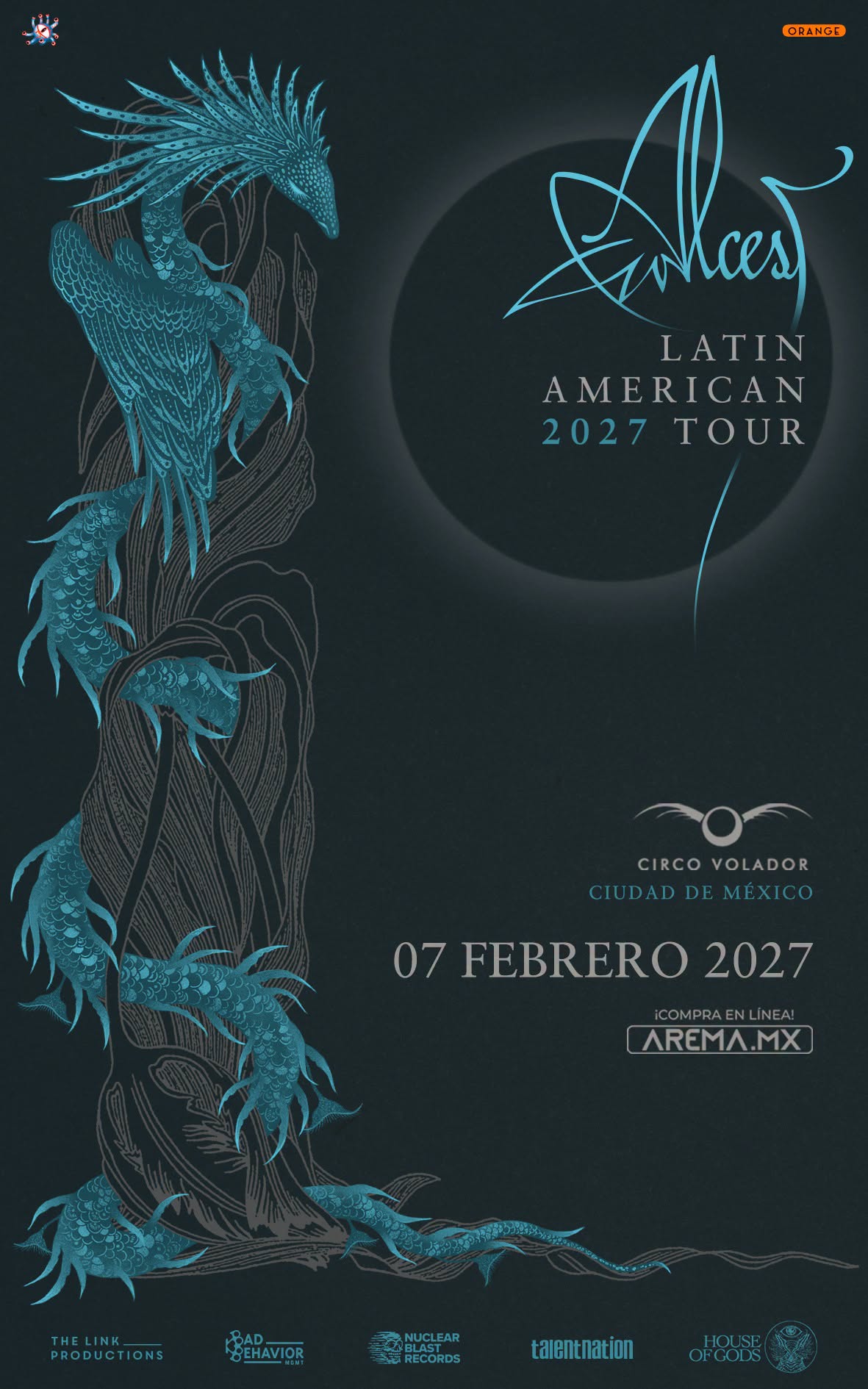 Cartel oficial de Alcest