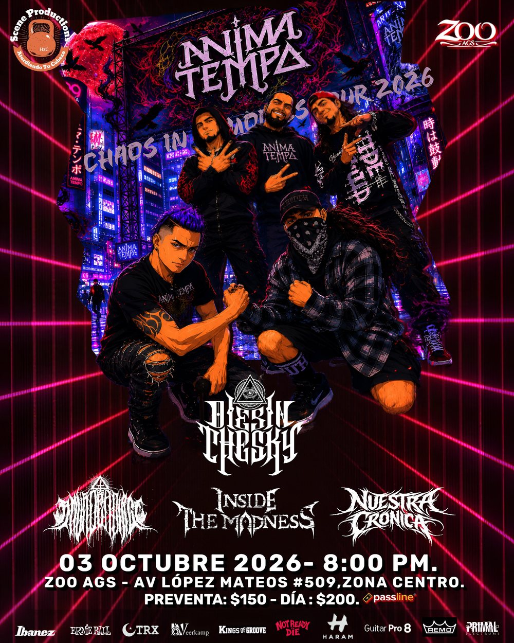 Cartel oficial de Anima Tempo