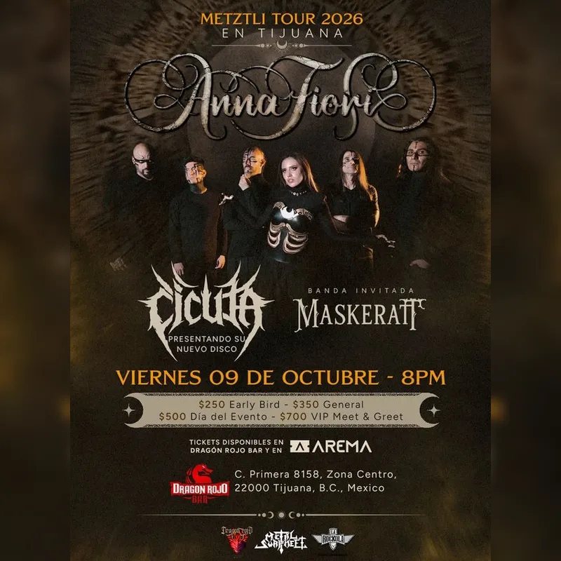 Cartel oficial de Anna Fiori