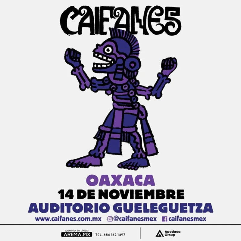 Cartel oficial de Caifanes