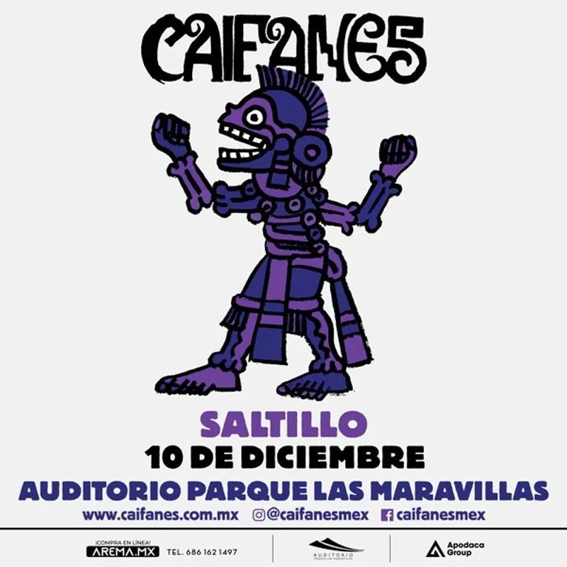 Cartel oficial de Caifanes