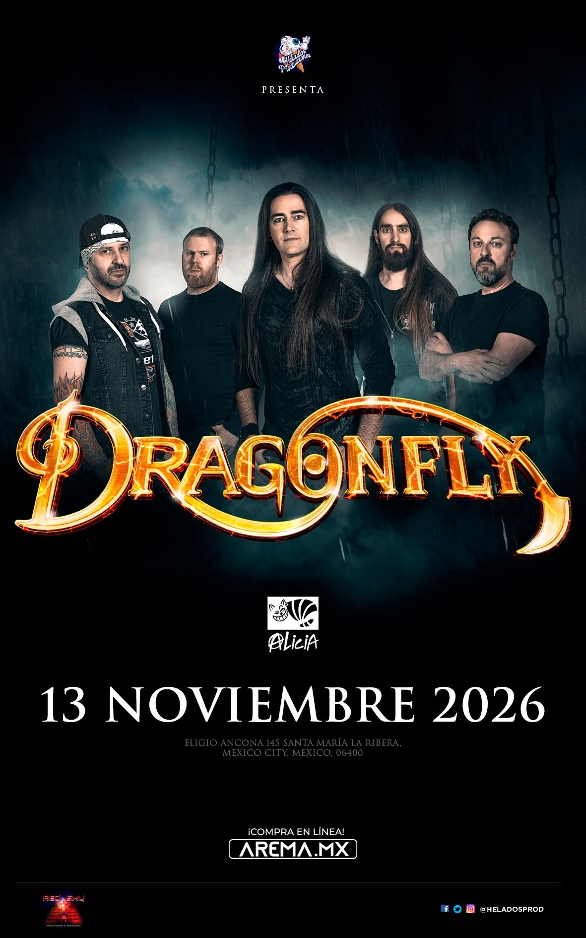 Cartel oficial de Dragonfly