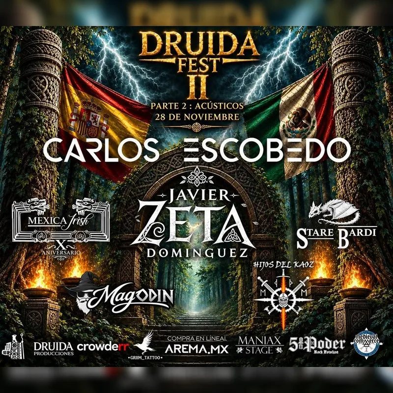 Cartel oficial de Druida Fest II