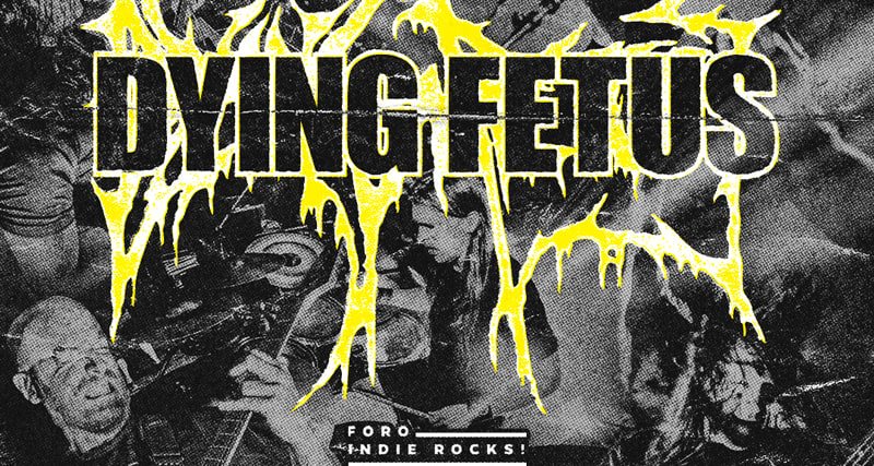 Cartel oficial de Dying Fetus