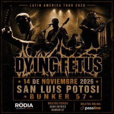 Cartel oficial de Dying Fetus