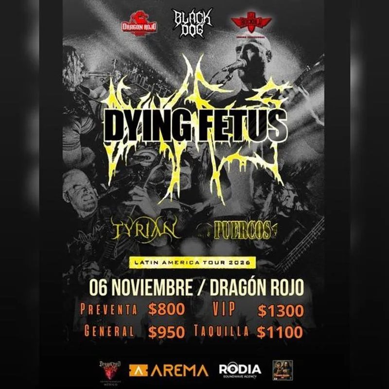 Cartel oficial de Dying Fetus