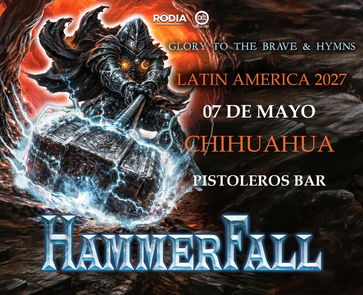 Cartel oficial de HammerFall