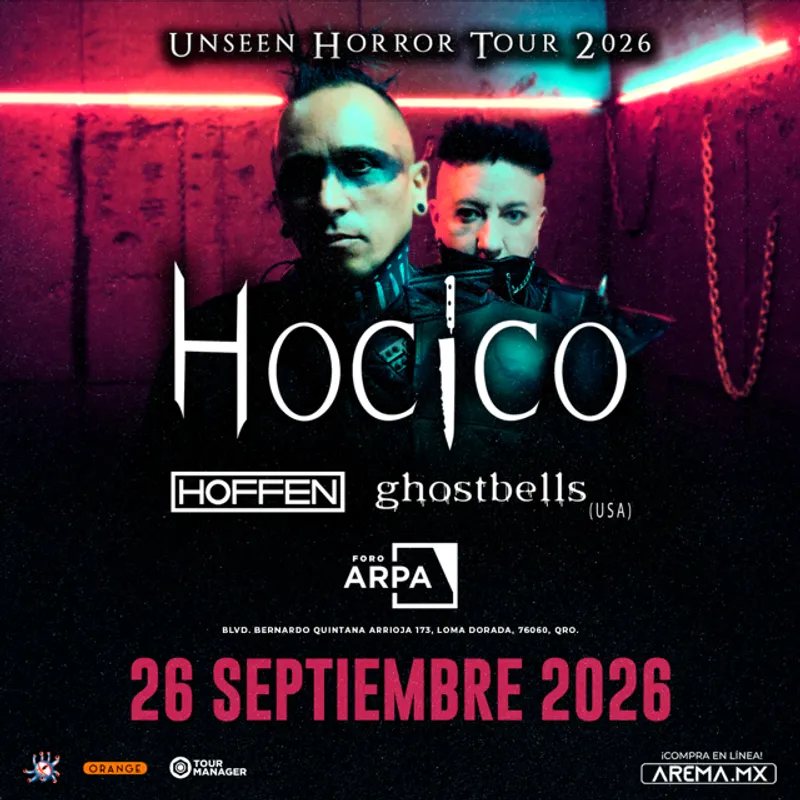 Cartel oficial de Hocico
