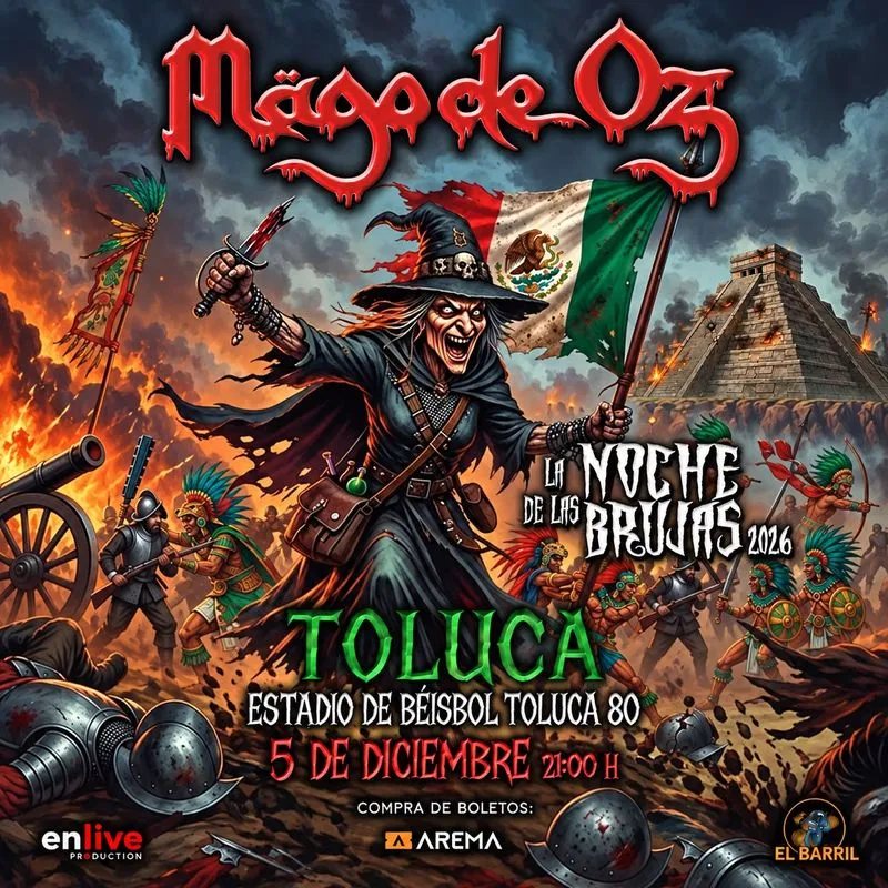 Cartel oficial de Mägo de Oz