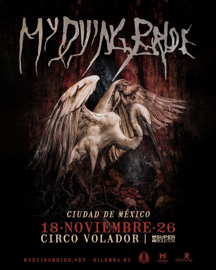 Cartel oficial de My Dying Bride