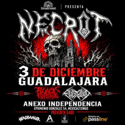 Cartel oficial de Necrot