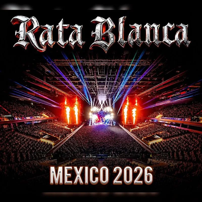 Cartel oficial de Rata Blanca
