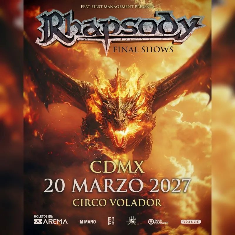 Cartel oficial de Rhapsody