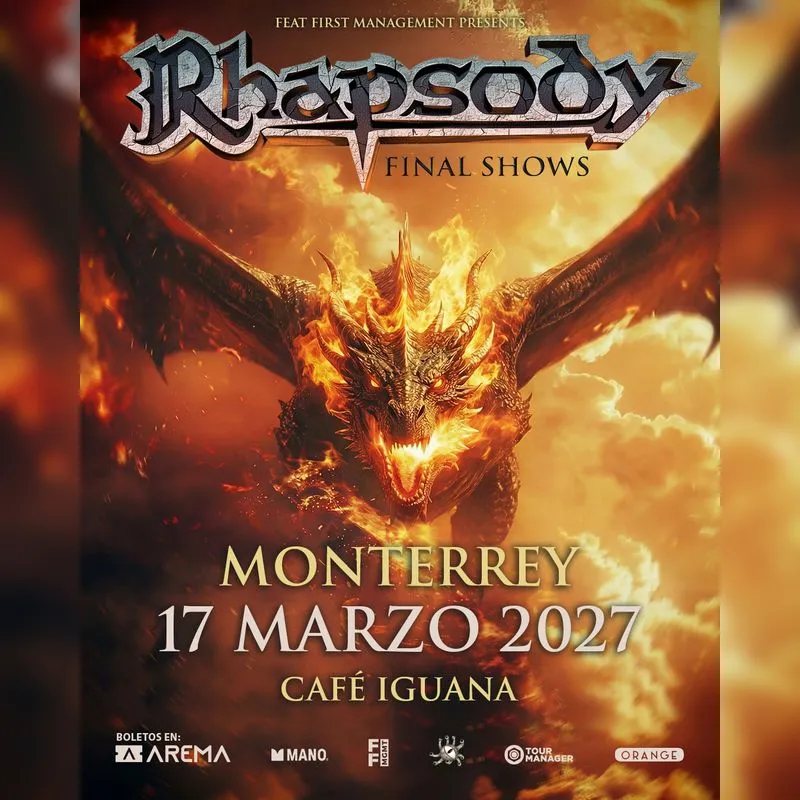Cartel oficial de Rhapsody