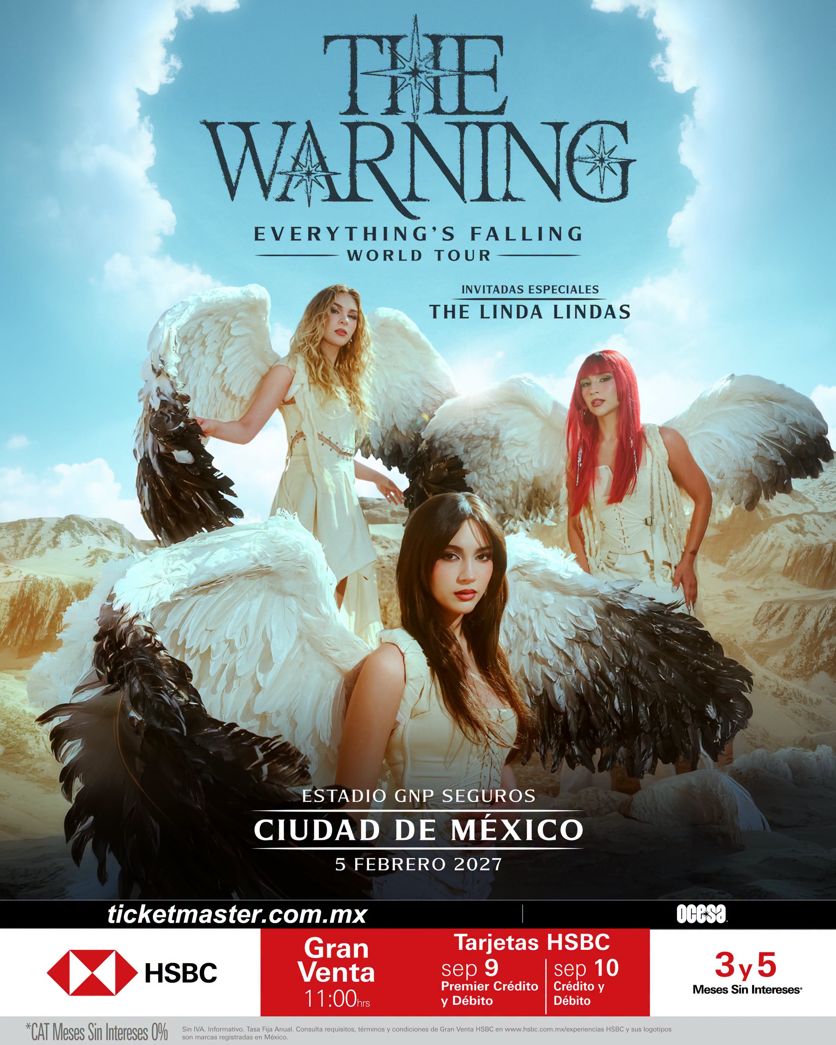 Cartel oficial de The Warning