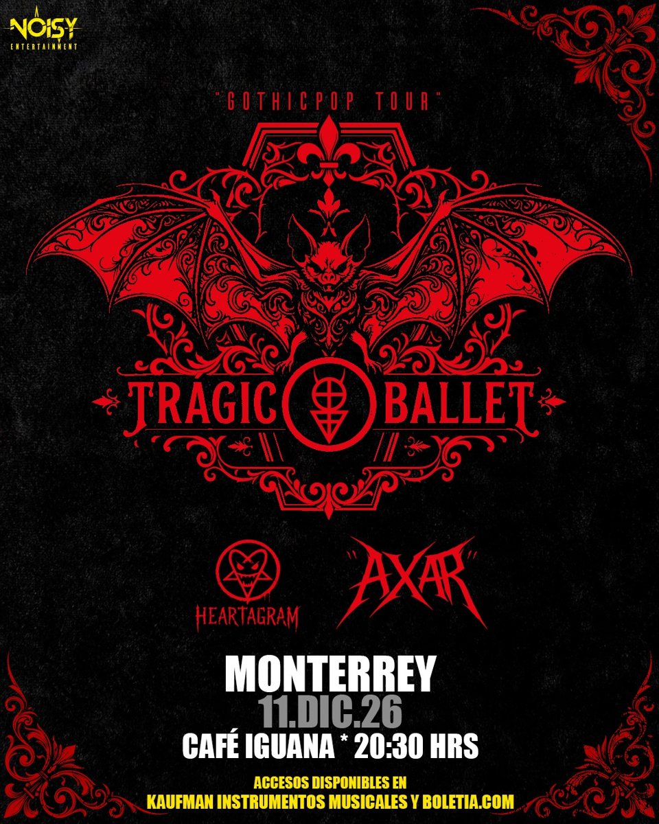 Cartel oficial de Trágico Ballet