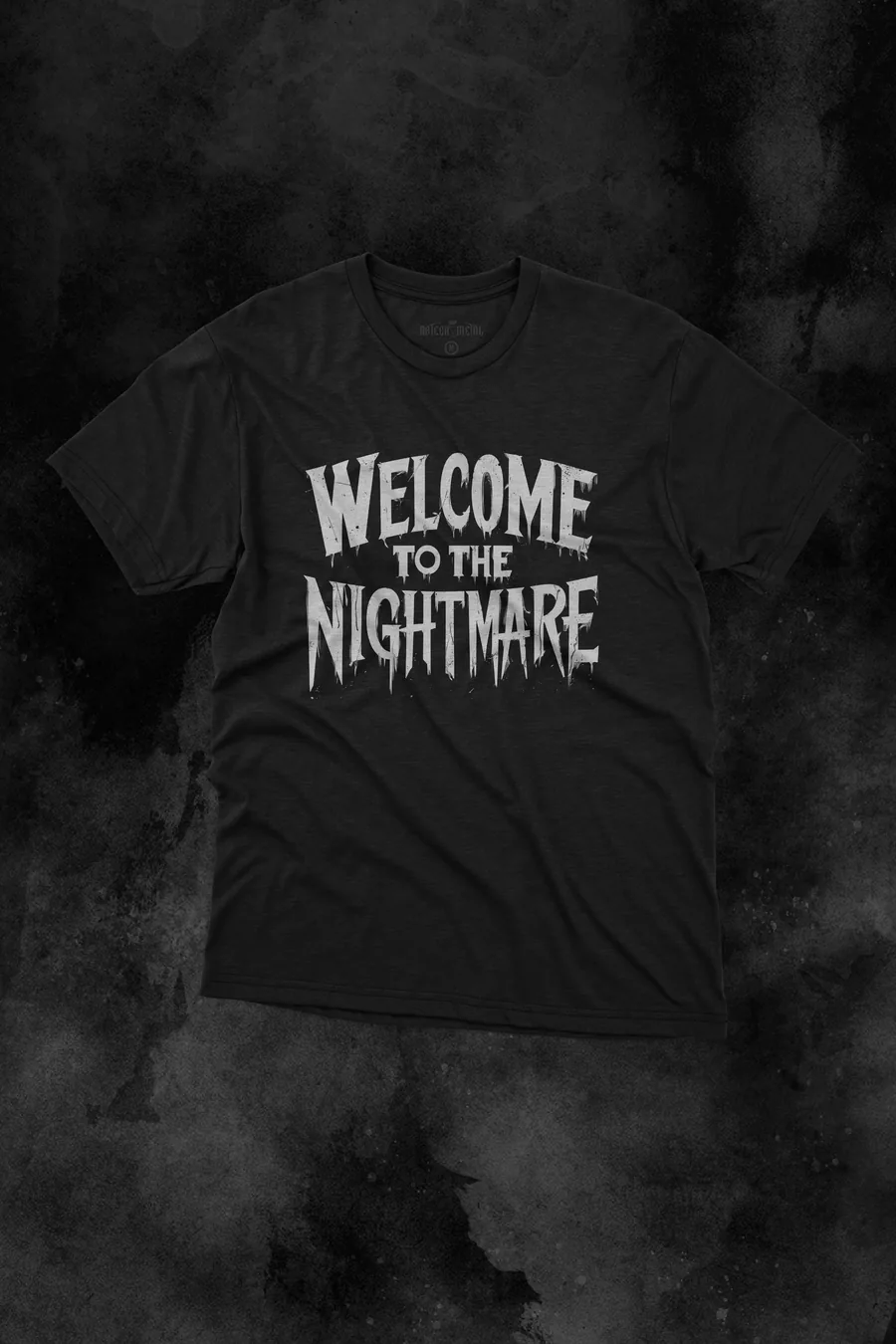 Playera Bienvenido a la Pesadilla de AzTech Metal