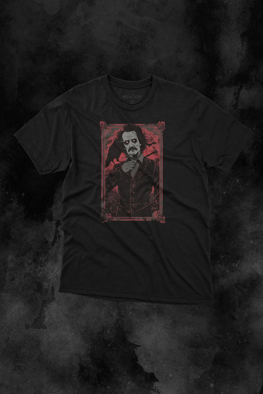 Playera El Abrazo de Poe de AzTech Metal