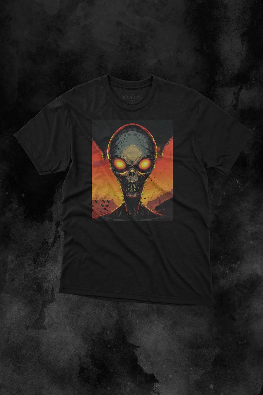 Playera Horror en el Desierto de AzTech Metal