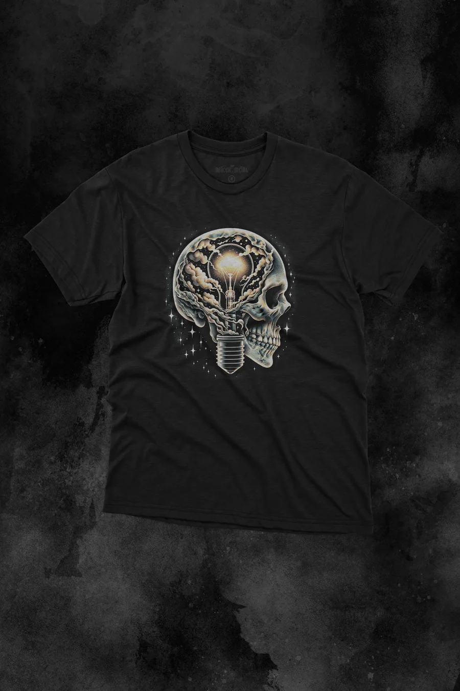 Playera Iluminación Macabra de AzTech Metal