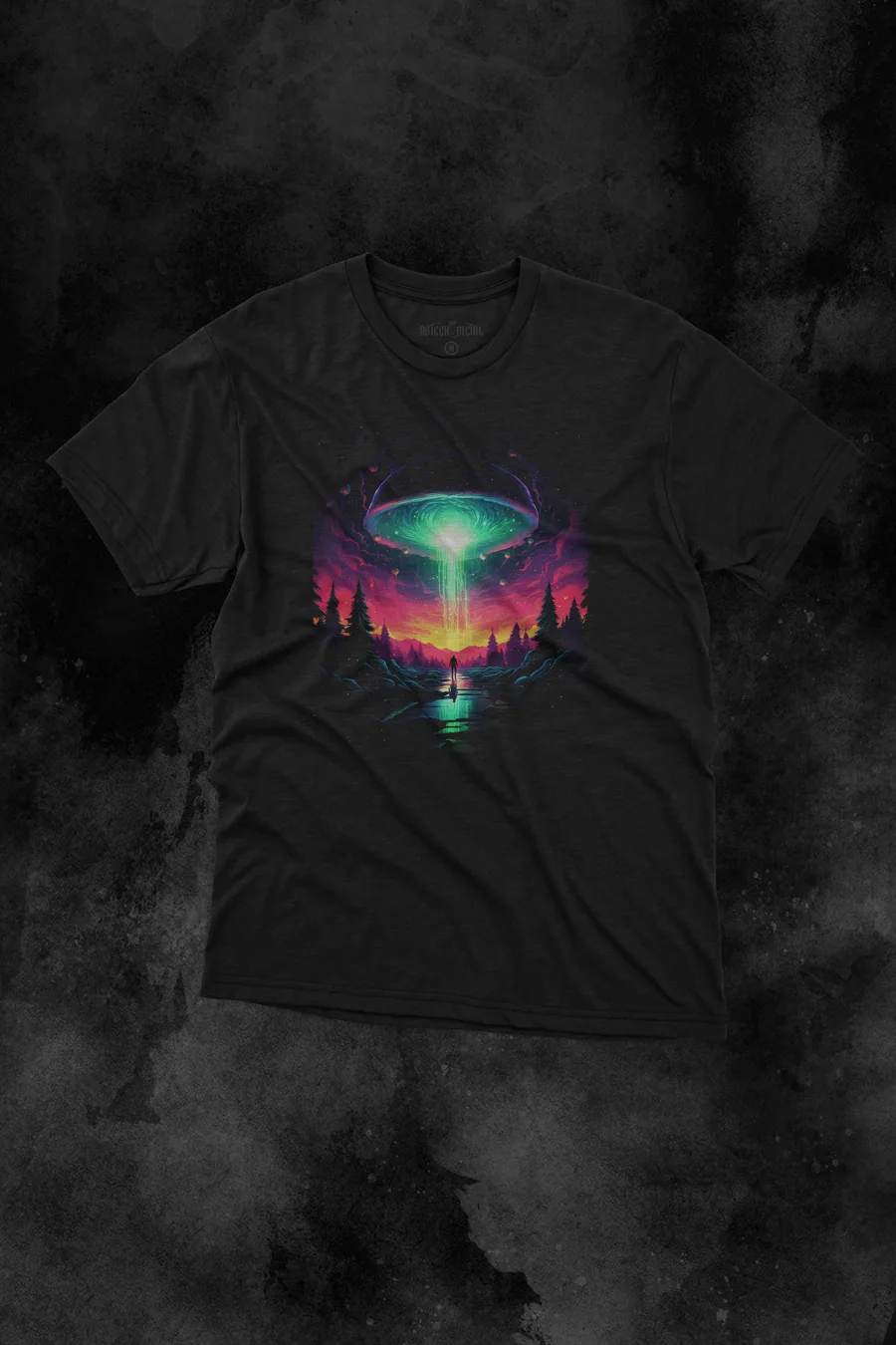 Playera La Hora Se Acerca de AzTech Metal