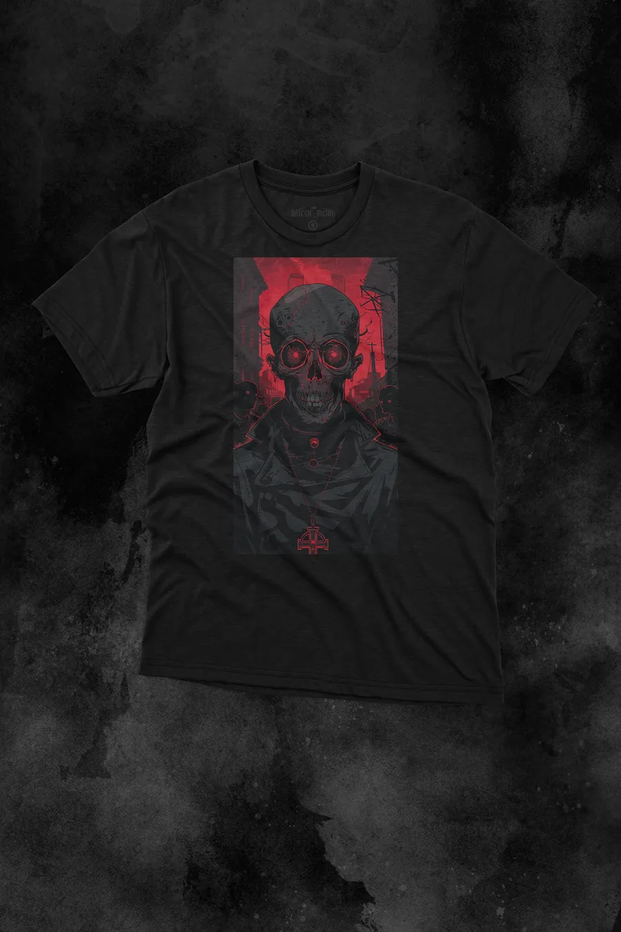 Playera Ojos de Brasa de AzTech Metal