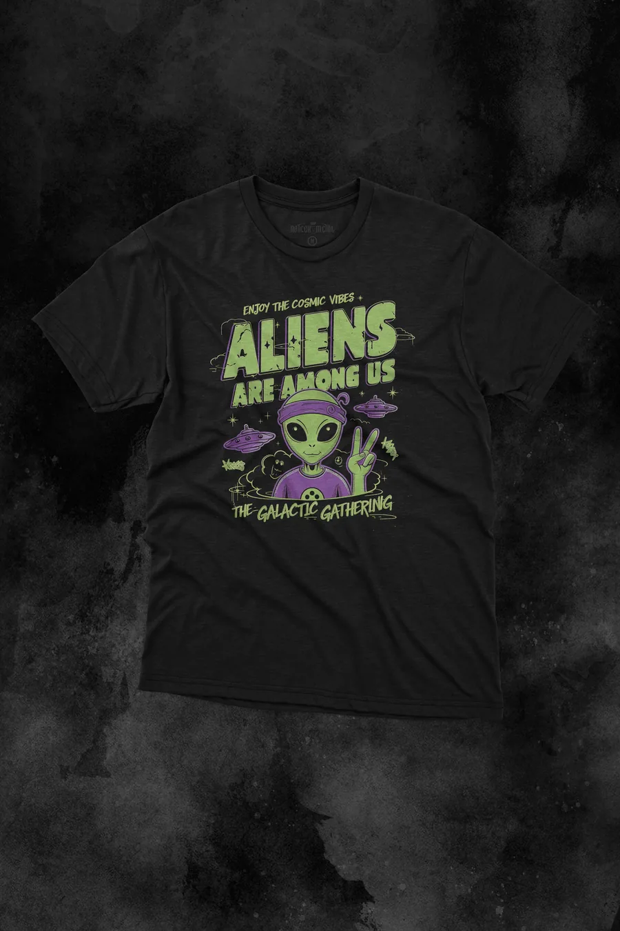 Playera Reunión Galáctica de AzTech Metal
