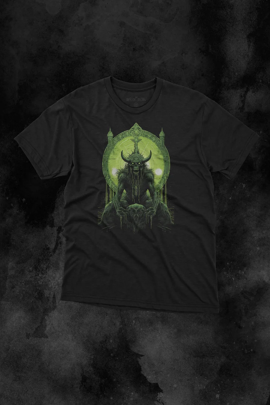 Playera Trono Verde de AzTech Metal